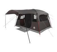 Tenda da campeggio a tunnel per 10 persone, verde