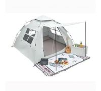 Tenda Da Campeggio Automatica For 2-3 Persone, Pop-up Istantaneo Con Protezione UV, Famiglia Impermeabile Antivento Zanzariera, Installazione Facile Portatile