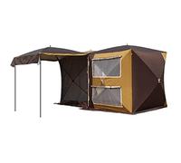 Tenda da campeggio automatica pop up SUV, riparo istantaneo portatile con tenda da auto e borsa per il trasporto, universale per avventure all'aperto in famiglia