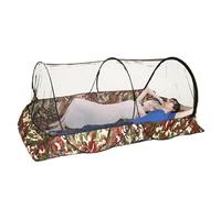 Tenda da campeggio con rete da campeggio: accessorio impermeabile per escursionismo, riparo in rete per esterni, rete compatta e attrezzatura da viaggio portatile, ombra per patio | tenda da campeggio