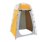 Tenda da campeggio for la privacy da 6 piedi - Spogliatoio multiuso for doccia, WC, spiaggia e uso esterno in bicicletta(Yellow)