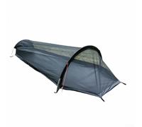 Tenda da campeggio impermeabile, ad alte prestazioni, per una sola persona, con rete a prova di insetti, per gli amanti della natura (tenda nera)