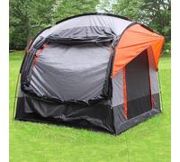 Tenda da campeggio impermeabile per auto, per 5-6 persone, SUV, portellone posteriore, con schermo per viaggi all'aperto