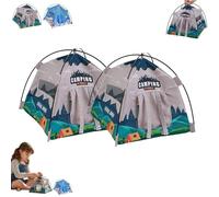 Tenda da campeggio in miniatura in scala 1:12, tenda realistica per casa delle bambole, accessori decorativi in miniatura per bambole mobili, mini T-ent fatto a mano per oggetti di scena fotografici