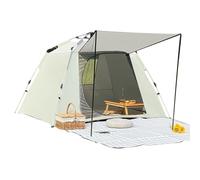 Tenda da campeggio istantanea, spaziosa e facile da montare, tenda da campeggio ad apertura automatica per esterni, per adulti, adolescenti, coppie, picnic, escursionismo, pesca, alpinismo, zaino in