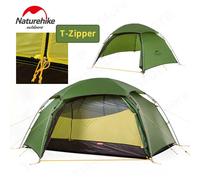 Tenda da campeggio Naturehike Cloud Peak 1-2 persone Tenda impermeabile portatile ultraleggera 15D/20D Viaggi all'aperto Escursionismo Tende 4 stagioni 20D Green T-Zipper