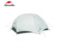 Tenda da campeggio Naturehike Mongar UL 1-2 persone Tenda da 3 stagioni in nylon 15D Tenda da trekking da viaggio esterna ultraleggera portatile impermeabile 1 People-Brown