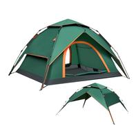 Tenda da campeggio per 2 - 3 persone, Pop Up - 40 s, montaggio rapido, tenda da 2/3 uomo, impermeabile, 3500 mm e antivento, doppia parete con parapioggia, tenda per campeggio, trekking ed