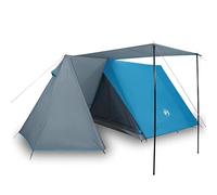 Tenda da campeggio per 3 persone - Tenda impermeabile blu per avventure all'aria aperta | leggera e stabile | ideale per campeggio, festival e viaggi