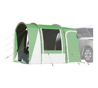 Tenda da Campeggio per Auto per 4 Persone Verde Impermeabile