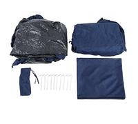 Tenda da campeggio per auto SUV, tenda da sole impermeabile a doppio strato con portellone posteriore con custodia, tenda da auto antipioggia per SUV, facile installazione e