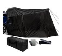 Tenda da campeggio per auto, telo anti-UV impermeabile, tenda da campeggio portatile resistente al per portellone dimensioni 320 x 198 x 195 cm, adatto per attività all'aperto sul retro del