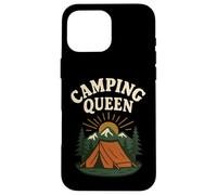 Tenda da campeggio per donne e ragazze, regina da campeggio Custodia per iPhone 16 Pro Max