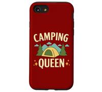 Tenda da campeggio per donne e ragazze, regina da campeggio Custodia per iPhone SE (2020) / 7 / 8
