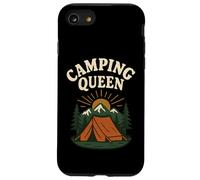 Tenda da campeggio per donne e ragazze, regina da campeggio Custodia per iPhone SE (2020) / 7 / 8