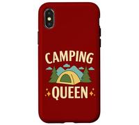 Tenda da campeggio per donne e ragazze, regina da campeggio Custodia per iPhone X/XS