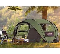 Tenda da campeggio per esterni, completamente automatica, antivento e impermeabile, tessuto ispessito per viaggi in famiglia, feste in spiaggia e gite di pesca