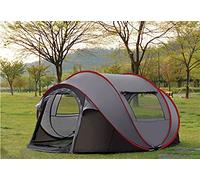 Tenda da campeggio per esterni, completamente automatica, antivento e impermeabile, tessuto ispessito per viaggi in famiglia, feste in spiaggia e gite di pesca