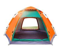 Tenda da Campeggio per Famiglie a Quattro Stagioni per 3-4 Persone, Pop-up Tenda Waterproof Sun Shade Anti UV Easy Set up per la Spiaggia/Escursionismo/Zaino in Spalla/Pesca istantanea.
