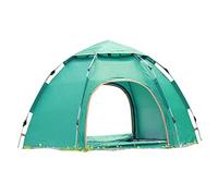 Tenda da Campeggio per Famiglie a Quattro Stagioni per 3-4 Persone, Pop-up Tenda Waterproof Sun Shade Anti UV Easy Set up per la Spiaggia/Escursionismo/Zaino in Spalla/Pesca istantanea.
