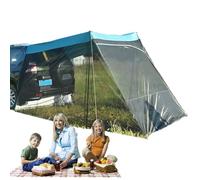 Tenda da campeggio per tettuccio automobilistico - Cauvet Tetto portatile, baldacchino portellone multiuso | ideale per portellone posteriore, vacanze in spiaggia, pesca e viaggi in famiglia, un