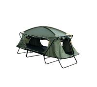 Tenda da campeggio pieghevole portatile impermeabile for 1-2 persone, adatta for campeggio all'aperto, pesca, campeggio fuori terra(Dark Green for 1)