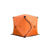 Tenda da campeggio portatile per la pesca invernale all'aria aperta, realizzata in tessuto di cotone per calore e protezione, ideale per avventure e attività all'aria aperta