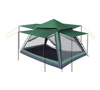 Tenda da campeggio portatile tenda da campeggio impermeabile tende a spina dorsale leggero escursionismo all'aperto per attività all'aperto (colore: verde, dimensione: 240x240x170cm) Aqiong