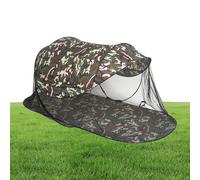 Tenda da Campeggio Rete Pieghevole Portatile 2-3 Persone Con Borsa