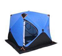 Tenda Da Campeggio Tenda da campeggio invernale calda for 2-3 persone, lunga sessione, tenda pesca alla carpa e riparo for il ghiaccio(Color 3)