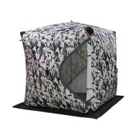 Tenda Da Campeggio Tenda da campeggio invernale calda for 2-3 persone, lunga sessione, tenda pesca alla carpa e riparo for il ghiaccio(Color 1)