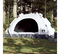 Tenda da campeggio turistica, da bivacco, per 2 persone, colore bianco, tessuto oscurante, Quick Release per trekking, famiglie, viaggi con zaino