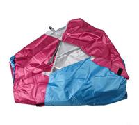 Tenda da campeggio ultraleggera con borsa per il trasporto, per escursioni all'aperto, 1-2 persone, impermeabile, doppia porta, verde, arancione (2 rosa personale)
