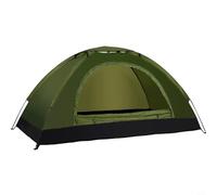 Tenda da campeggio ultraleggera, tenda da 2-3 persone per esterni PU3000 mm impermeabile, tessuto Oxford impermeabile, per escursioni con zaino in spalla (2 persone verde militare)