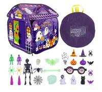 Tenda da casa per interni, casa da gioco al coperto - casa di gioco di tenda di Halloween, tenda da gioco per, spazio di gioco pieghevole e ventilato per tutti, per interni ed esterni,