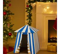 Tenda da Circo Natalizia Decorativa, Grande Decorazione per Interni, Atmosfera Magica per Bambini e Feste 93cm - Varzi dal 1956