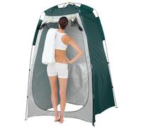 Tenda da Doccia, Ampia Porta per UN Accesso UN OSEDO, Idea per Campeggio, Fotografia, Picnic, Spogliatoio da Spiaggia in Polriere Con Fustra, Pronto per Le Tue AviviTÀ (Verde e grigio)
