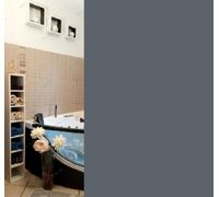 Tenda Da Doccia Bio Grigia (Grigio) 120 X 200 CM. 100% PEVA