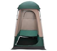 Tenda da doccia da campeggio, per la privacy, portatile, con ganci e tasche, per esterni, con rete anti-zanzara, tenda per WC rimovibile con borsa per il trasporto