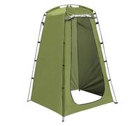 Tenda da doccia da campeggio, tenda da spogliatoio multifunzione per la spiaggia, con borsa per il trasporto, portatile, per spiaggia, pesca, escursionismo, bagno all'aperto (verde)