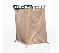 Tenda da doccia for auto con tetto, riparo portatile for la privacy, bagno, spogliatoio da campeggio all'aperto, tenda da doccia impermeabile for la privacy, (taglia unica nera)