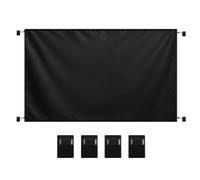 Tenda da doccia per furgone, regolabile, magnetica, impermeabile, per la privacy della porta posteriore, design leggero, facile da usare, accessorio per SUV, viaggi, viaggi su strada, spiaggia, 215 cm