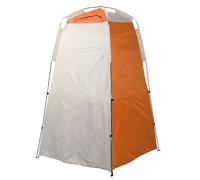Tenda da Doccia, Tenda da per Esterni Tenda da Tenda da Pop-up Spazioso Spogliatoio per Campeggio Escursionismo Spiaggia WC Doccia Bagno (Arancione e grigio)