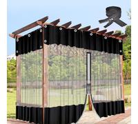 Tenda Da Esterna con Occhiell,Pannelli Laterali Impermeabili anti UV,WxH-2.1x2.5m(6.9x8.2ft)