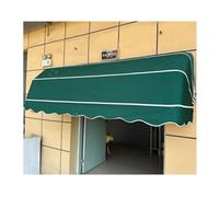 Tenda da esterno retrattile, tenda pieghevole in poliestere verde con telaio in alluminio per giardino e portico, 120 x 80 x 80 cm, soluzione perfetta per l'ombra del patio