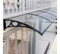 Tenda da esterno, tettoia per finestra, parasole per patio, grande copertura per porta d'ingresso, protezione da pioggia e neve, elegante tenda da veranda per una maggiore vita all'aperto