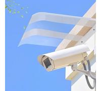 Tenda da finestra in policarbonato per esterni, protezione dai raggi UV, 3,5 mm, per porta del patio, ingresso invisibile, design cavo per una maggiore durata e resistenza agli agenti atmosferici