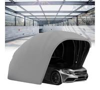 Tenda da garage per auto completamente automatica con telecomando, in acciaio inox resistente, design telescopico pieghevole per la protezione del veicolo