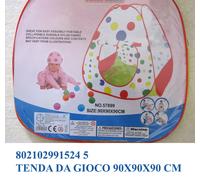 Tenda da giardino casa mare cameretta giocattolo per giochi bimbi con pois