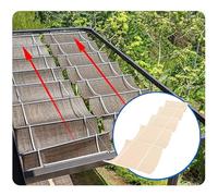 Tenda da giardino con sistema di tensione a corda, resistente ai raggi UV, con tetto estensibile e pieghevole, per protezione solare, set completo per soluzioni ombreggianti esterne